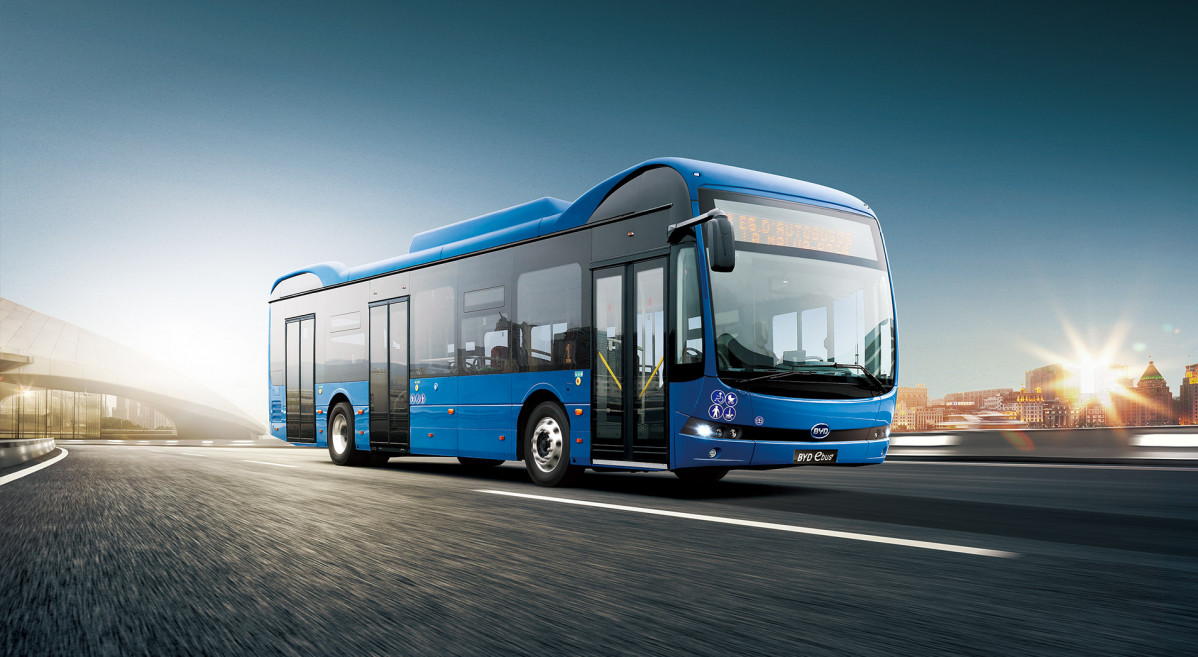 Arriva contara con 15 autobuses electricos BYD en 2023