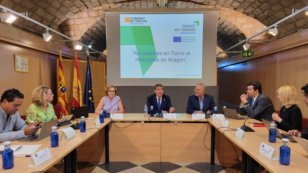 La ue impulsa la creacion de una linea de autobuses de hidrogeno en huesca