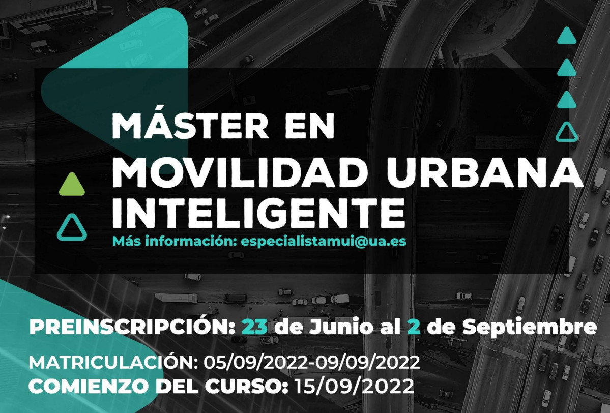 Todavia te puedes inscribir en el master en movilidad urbana de vectalia