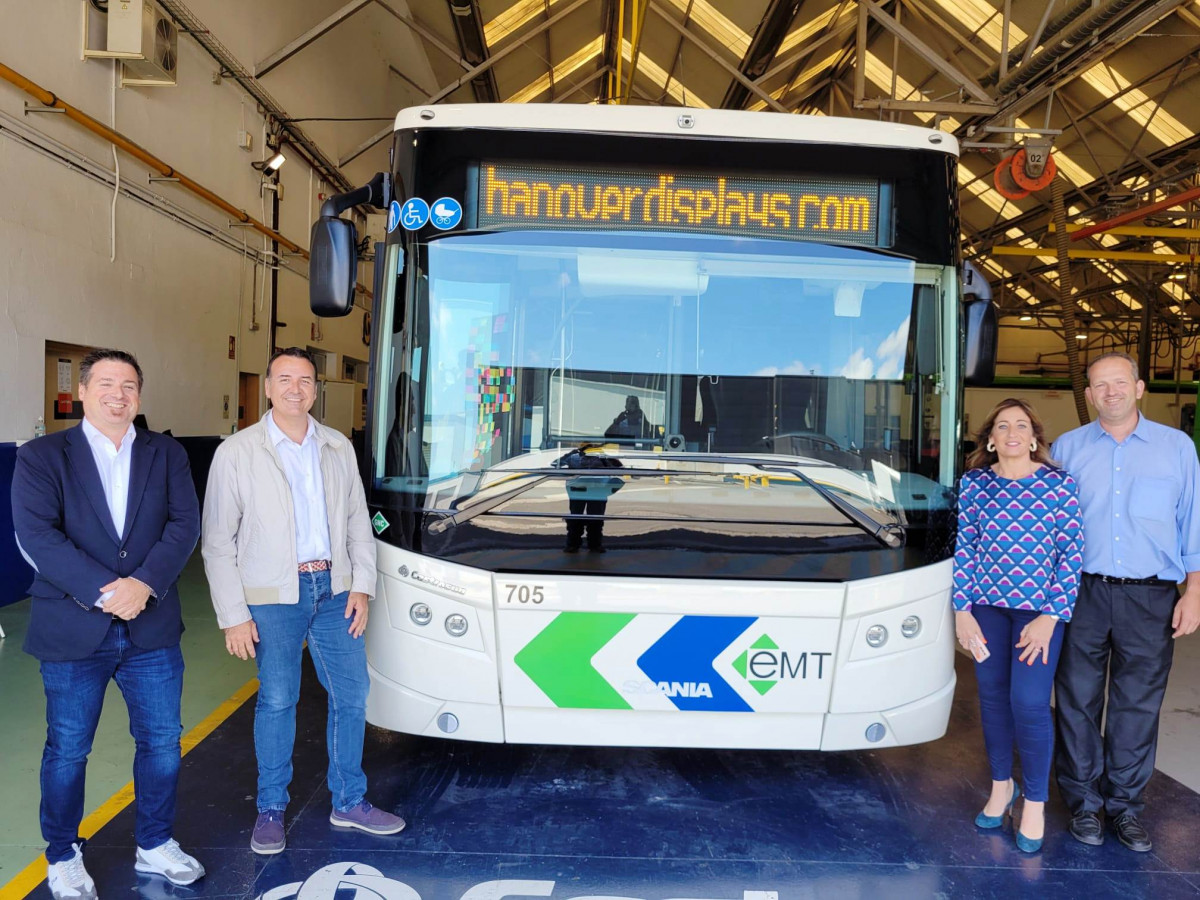 La emt de palma incorporara 44 autobuses articulados de gnc a partir de septiembre