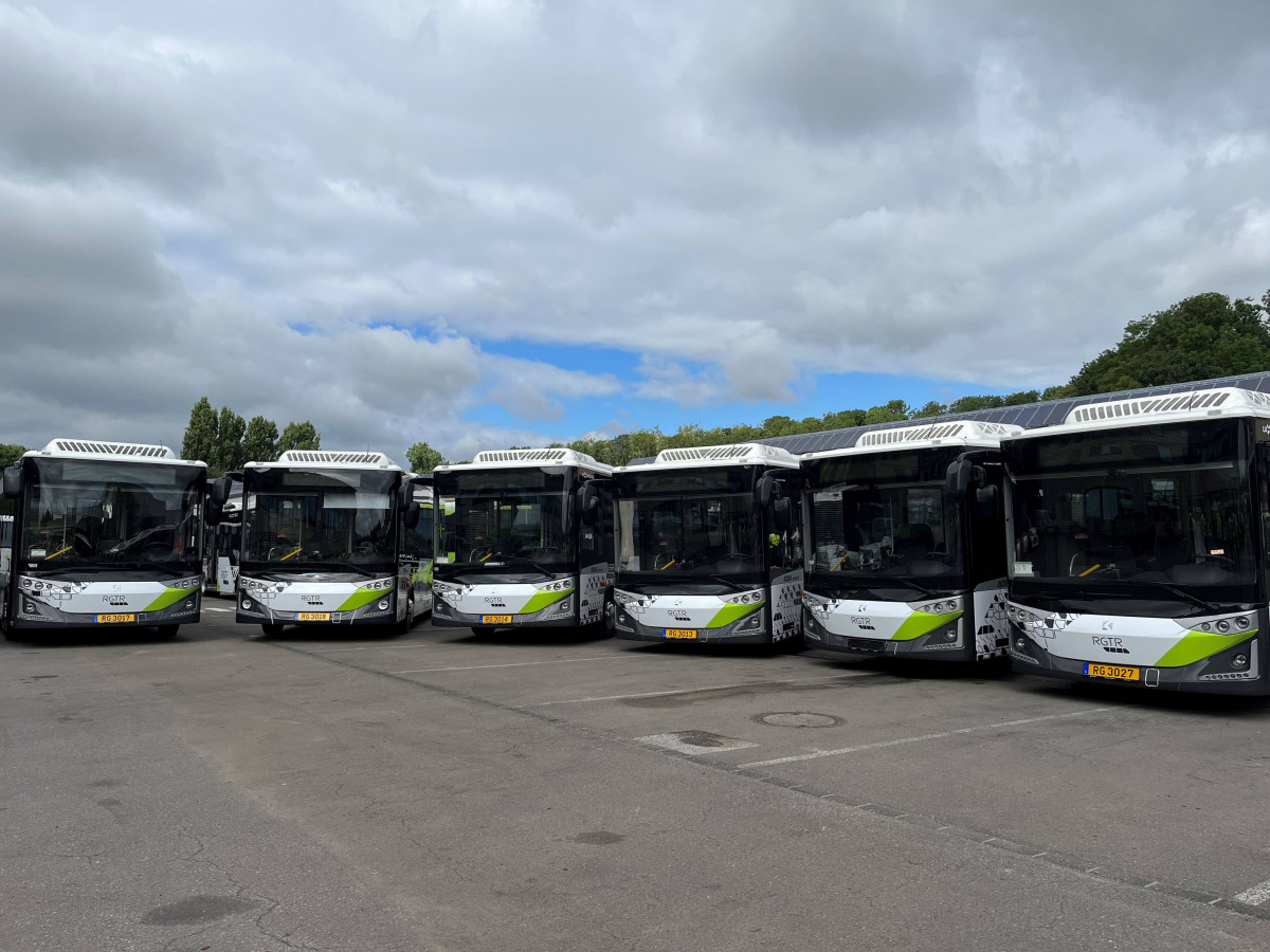 Karsan entrega 89 midibuses electricos en luxemburgo