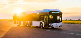 Solaris presentara en septiembre la version articulada del autobus de hidrogeno