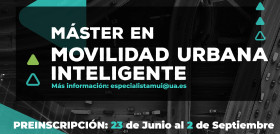 La matricula del master de movilidad urbana inteligente se abre el 5 de septiembre