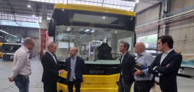 Ourense recibira 10 autobuses electricos fabricados por unvi