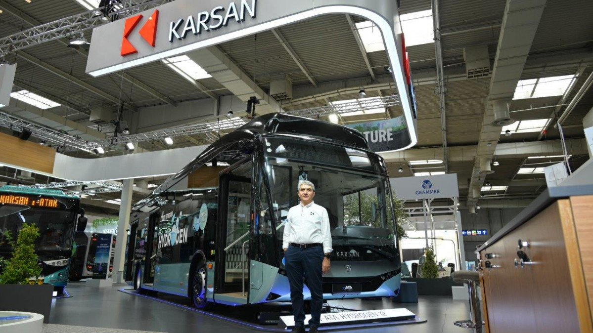 Karsan completa la gama e ata con el autobus de hidrogeno