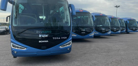 Teisa invierte 2 millones en siete autocares de scania e irizar