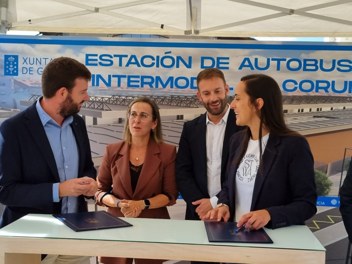 Comienzan las obras de la nueva estacion intermodal de autobuses de a coruna