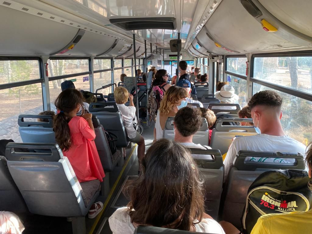 Los autobuses de formentera recuperan los usuarios de 2019