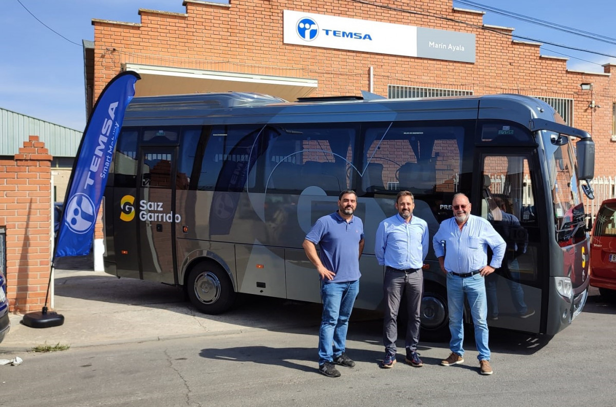 Saiz garrido adquiere un midibus prestij sx de temsa