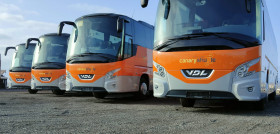 El grupo canario 1844 recibe 10 futuras de vdl bus coach