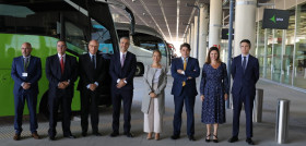 El mitma inaugura la terminal de autobuses de la t4 del aeropuerto de madrid