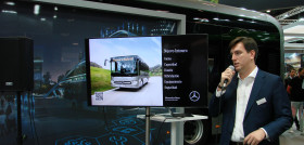 Daimler buses presento sus novedades de producto en fiaa