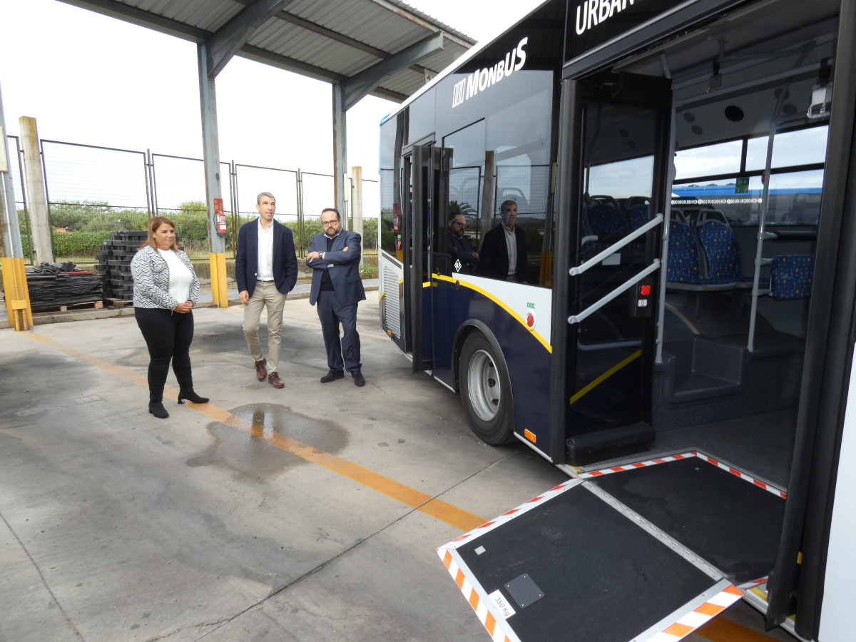 Monbus suma a su flota de talavera cinco nuevos autobuses