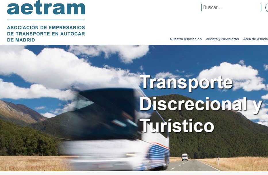 Aetram actualiza y renueva su pagina web