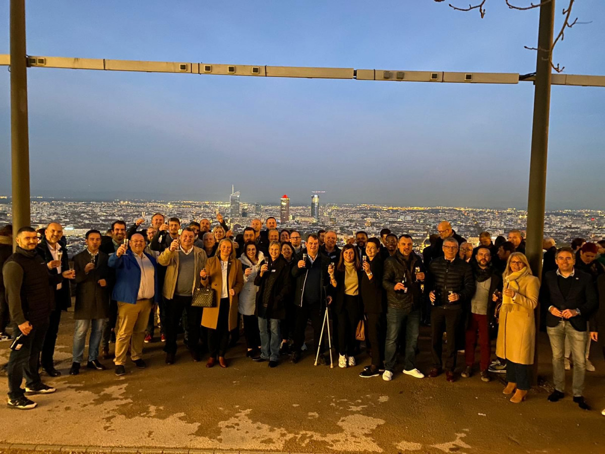 Global passenger networ celebra la reunion de otono en lyon