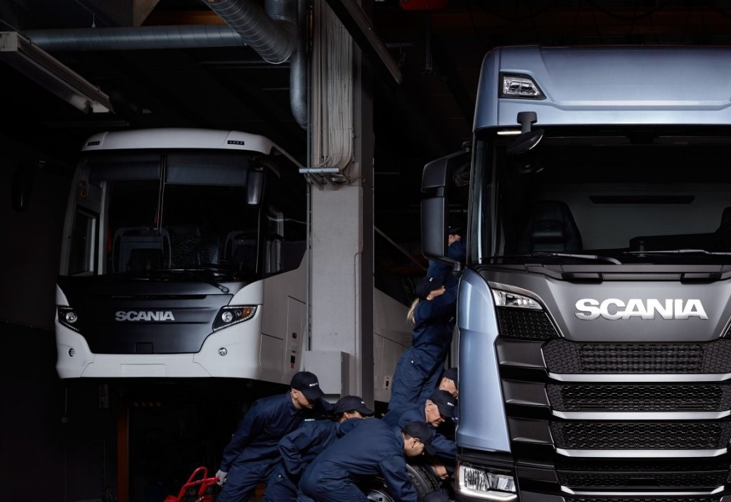 Scania unifica sus servicios de reparacion y mantenimiento