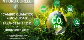 La fundacion corell organiza el v foro sobre el cambio climatico y la movilidad