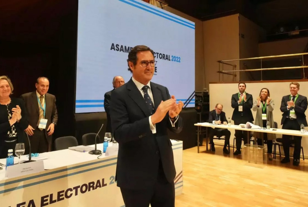 Antonio garamendi reelegido presidente de la ceoe para los proximos cuatro anos
