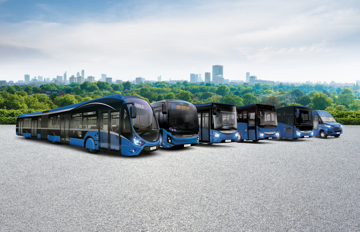 Iveco bus presenta una nueva identidad de marca y un nuevo eslogan