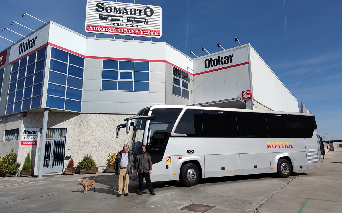 Rovira recibe el cuarto autobus de la marca otokar