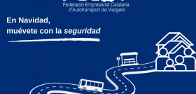 Fecav promueve una campana para motivar el uso del autobus en navidad