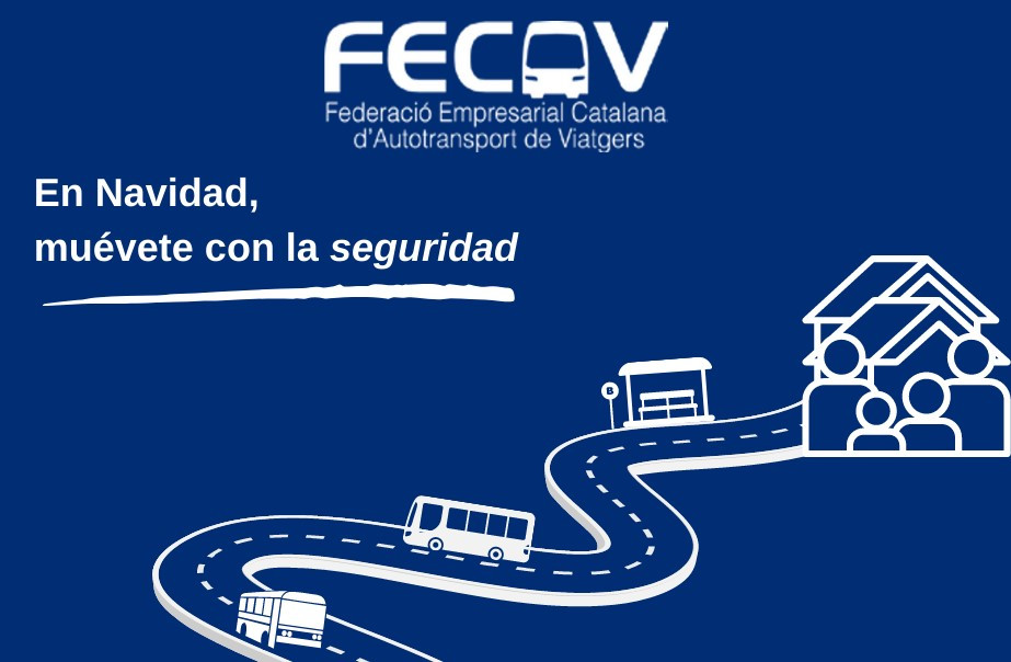 Fecav promueve una campana para motivar el uso del autobus en navidad