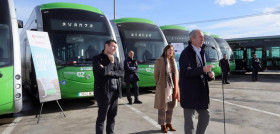 Avanza zaragoza presenta seis nuevos autobuses electricos