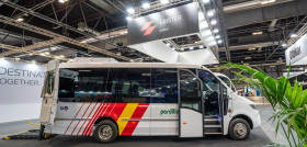 Transportes la pardilla incorpora un microbus panelvan de gbister