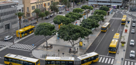 Guaguas municipales licita 10 autobuses articulados de 21 metros