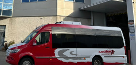Lucitur amplia su flota con el segundo microbus panelvan de gbister
