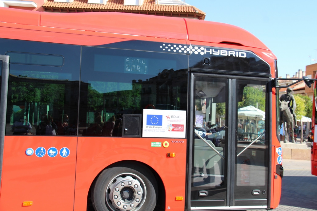 La cifra de viajeros del transporte publico de alcazar de san juan sube un 35