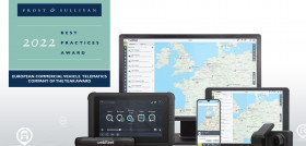 Webfleet nombrada compania telematica de 2022 por frost sullivan