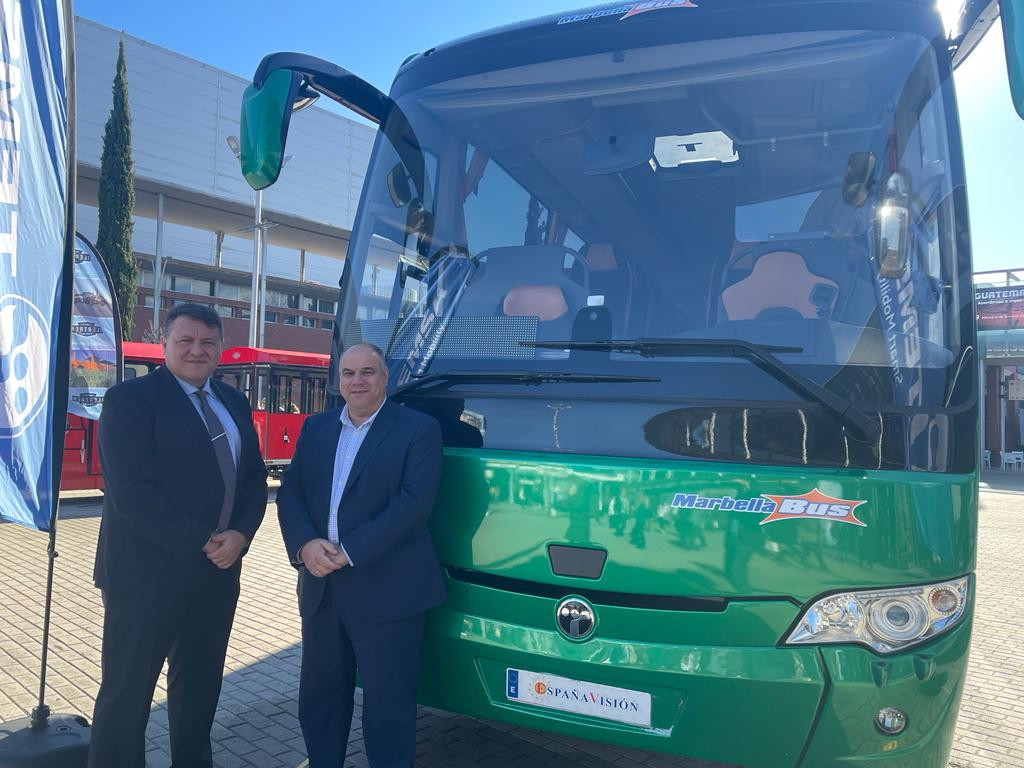 Marbella bus presenta un temsa hd en fitur