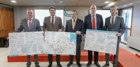 Alicante presenta la nueva red de transporte publico en autobus
