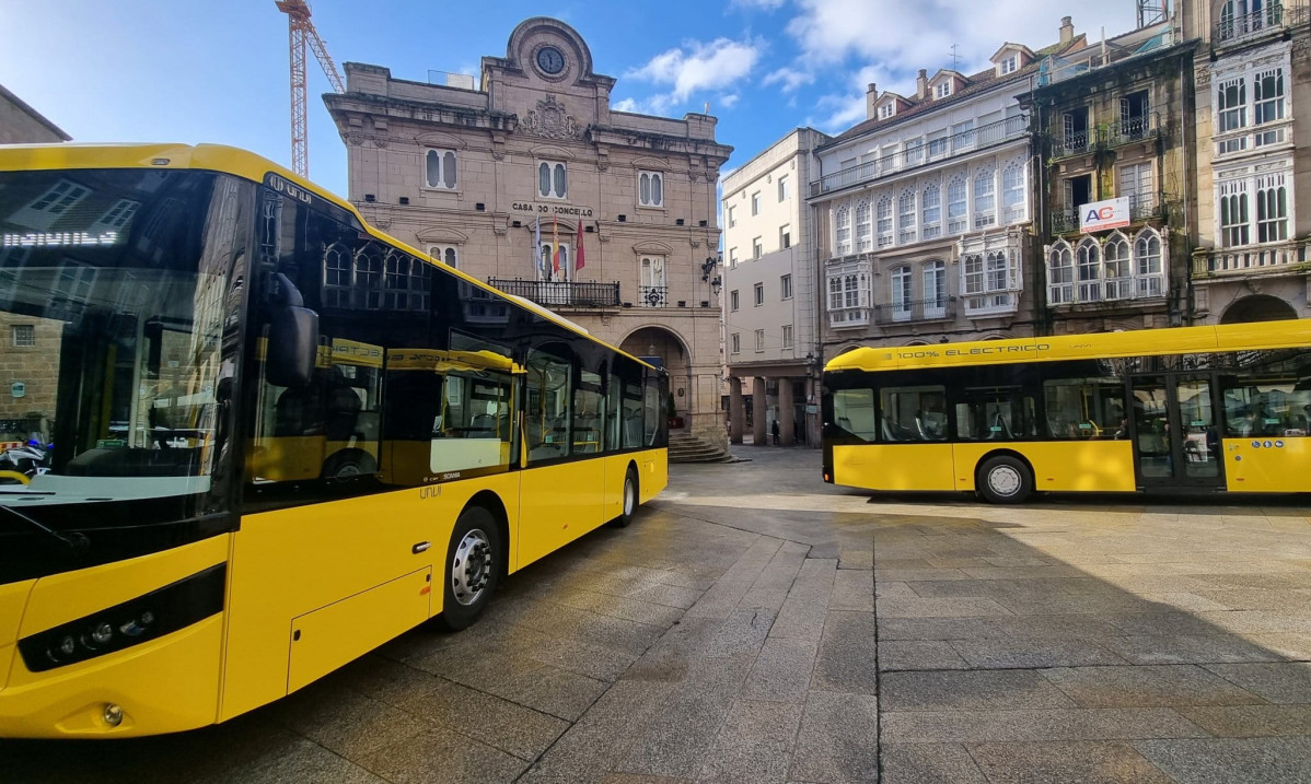 Ourense presenta los autobuses de unvi que llegaran en primavera