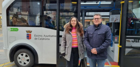 El transporte urbano de calahorra incorpora dos microbuses electricos