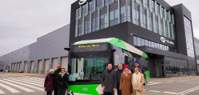 La emt de palma muestra su primer autobus de hidrogeno