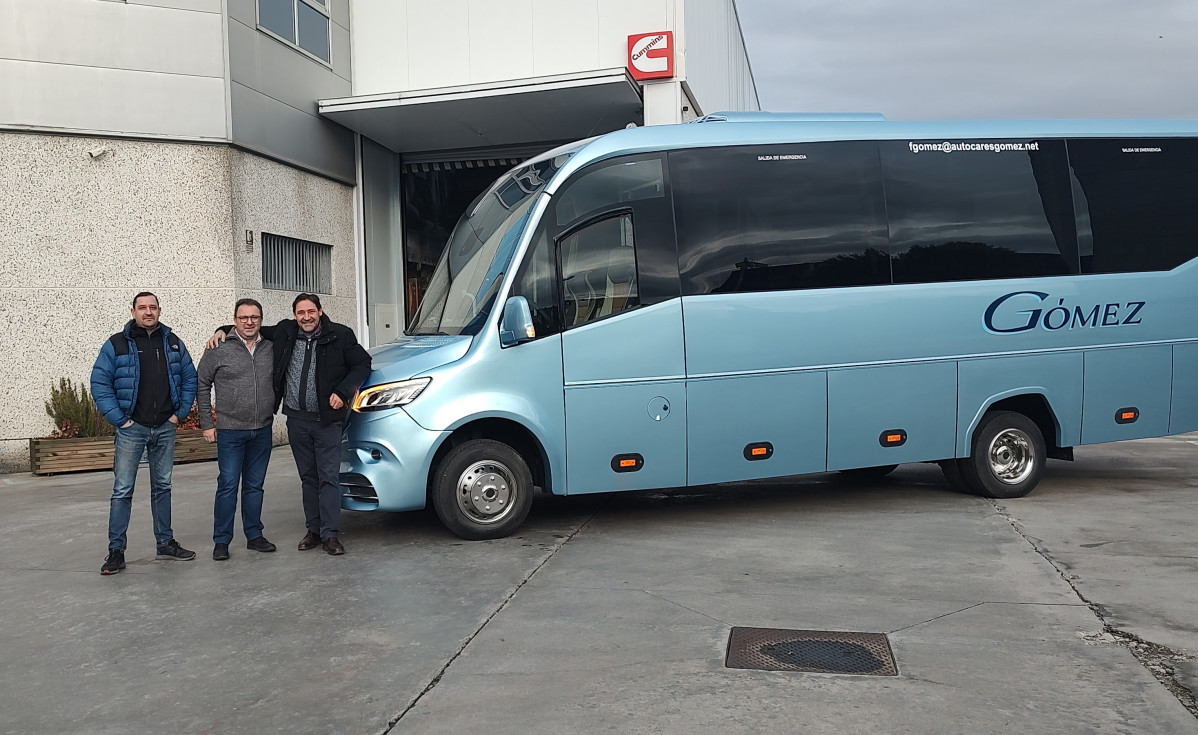 Autocares francisco gomez apuesta por el microbus icaro de tekaydinlar