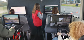 El crossway se convierte en aula interactiva de seguridad vial en chequia