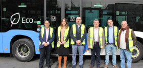 Alsa incorpora un tercer autobus hibrido a la flota de arganda del rey