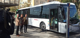 El consorcio de malaga presenta un nuevo autobus de volvo