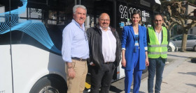 Avanza prueba un autobus electrico en arrasate