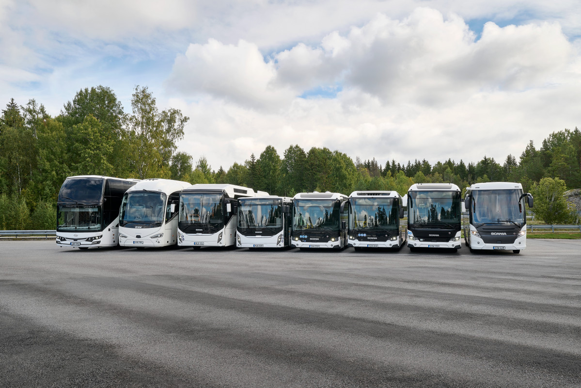 Las entregas de autobuses scania crecieron un 13 en 2022