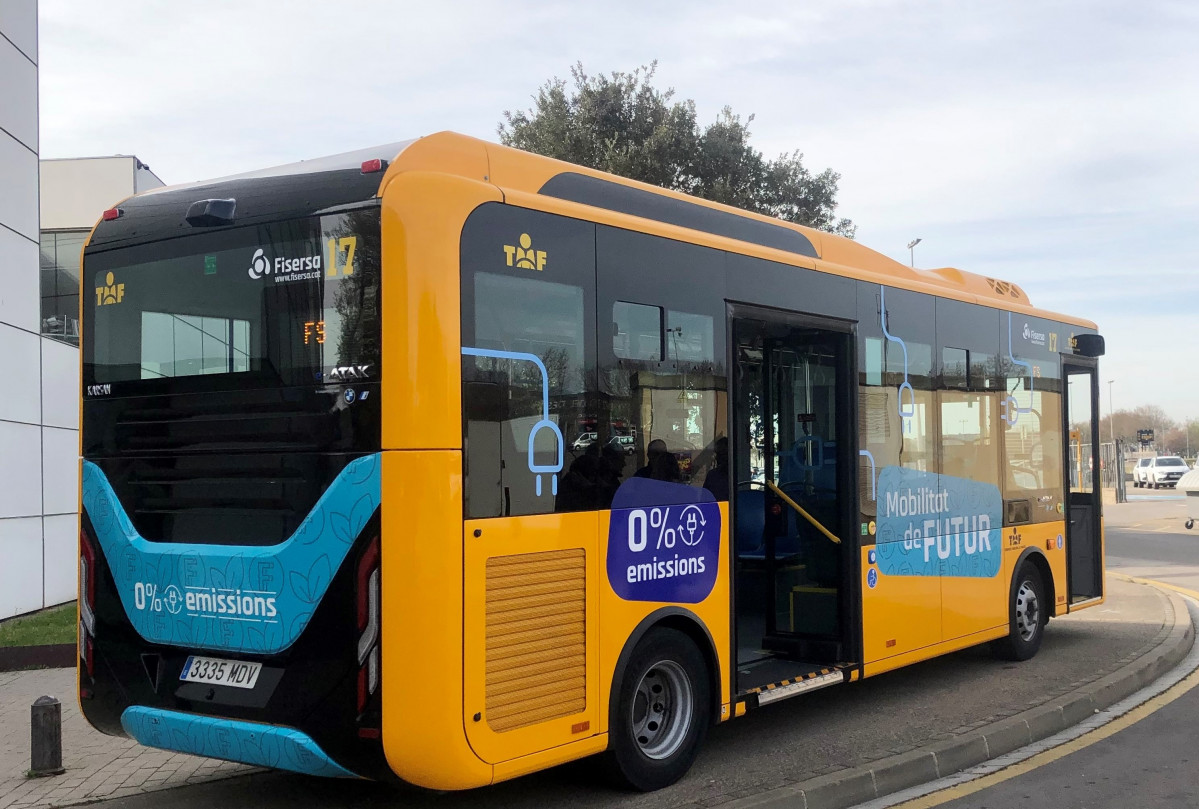 Fisersa estrena en figueres un autobus karsan 100 electrico