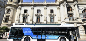 La emt de valencia prueba por primera vez un autobus de hidrogeno