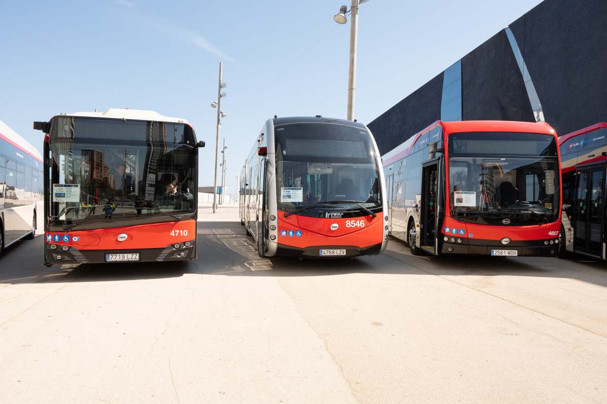 Tmb suma a su flota 78 nuevos autobuses electricos