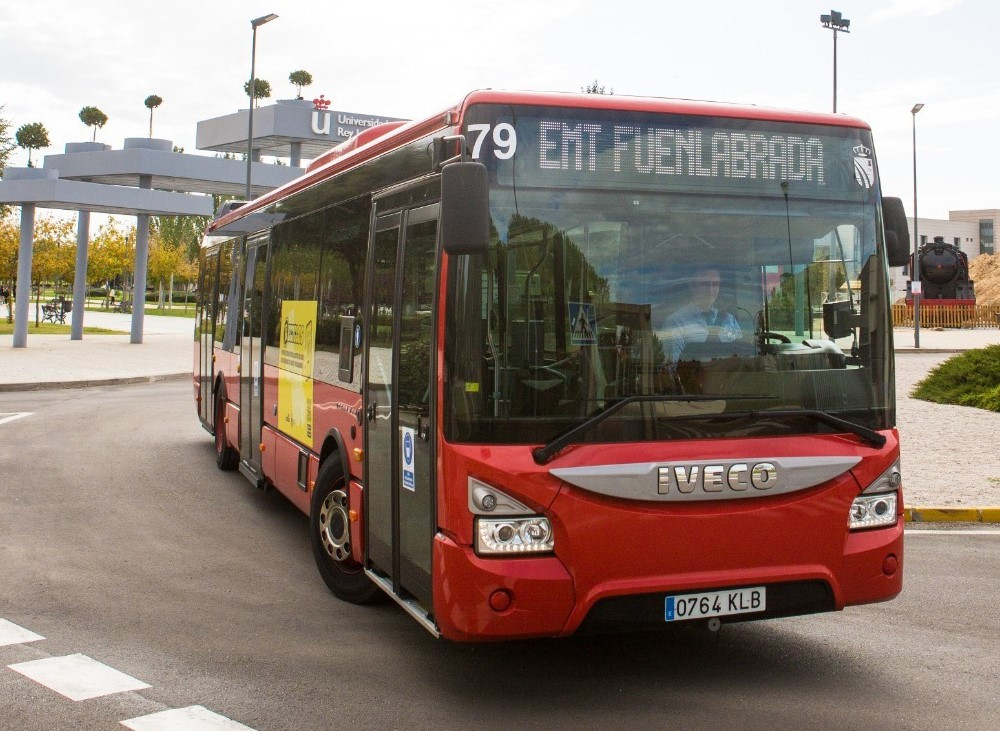 La emt de fuenlabrada ofrece informacion en tiempo real mediante geolocalizaciu00f3n