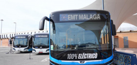 La emt de malaga comienza a incorporar 30 autobuses electricos