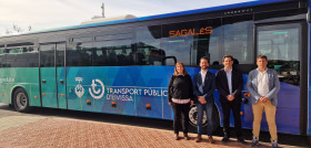 Sagales suma cuatro autobuses iveco a la flota regular de ibiza