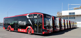 La emt de valencia estrena 20 autobuses electricos de man